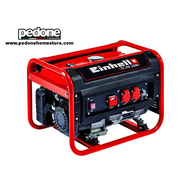 TC-PG 2500 4152540 Generatore di corrente gruppo elettrogeno 4 T 4,7KW EINHELL