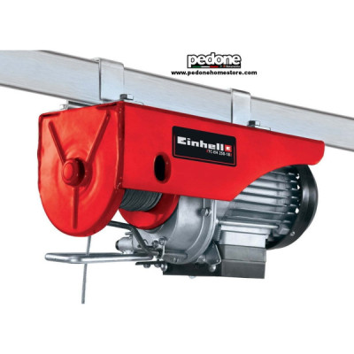 Paranco elettrico 500W capacità 250 kg Argano Montacarichi EINHELL TC-EH 250-18