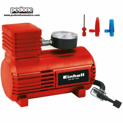 COMPRESSORE PORTATILE CC-AC 12 VOLT EINHELL PER GONFIARE MOTO GOMME BICICLETTA