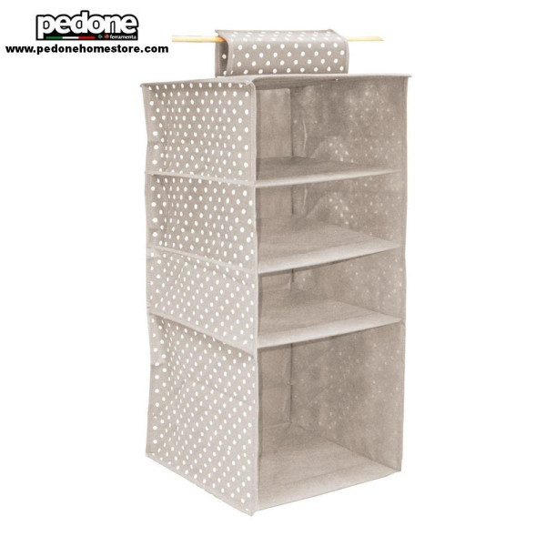 ORDINATORE A 4 SCAFFALI CAMARGUE ORDINETT SCAFFALE TESSUTO CAMPEGGIO