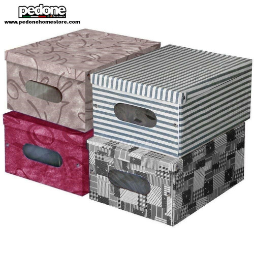 Scatola Biancheria PVC 50x40x25cm Ordinett marilyn