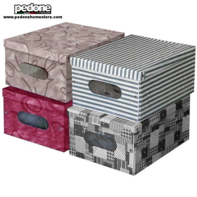 Scatola Biancheria PVC 50x40x25cm Ordinett marilyn