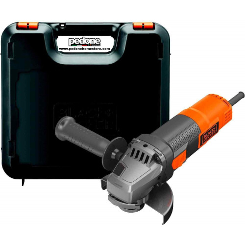 Smerigliatrice Angolare 115 mm Black Decker 900 Watt 12000giri/min BEG210K