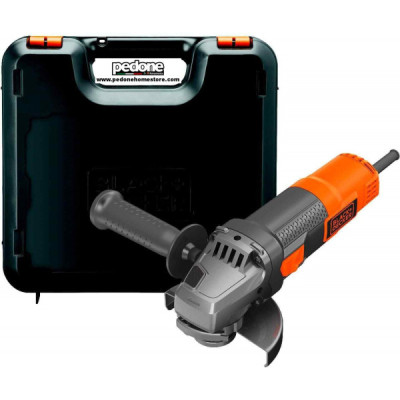Smerigliatrice Angolare 115 mm Black Decker 900 Watt 12000giri/min BEG210K