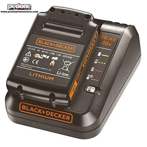 BLACK+DECKER BDC1A15-QW Kit batteria al Litio 18V + caricabatterie