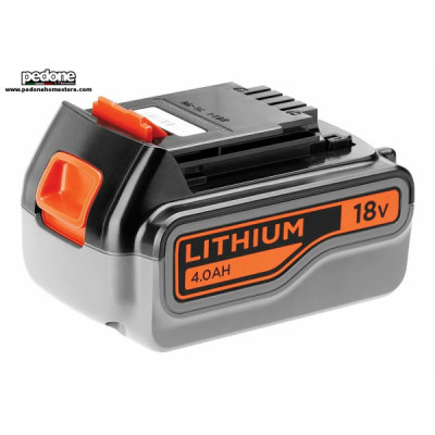 Black+Decker Batteria a litio 18V 4AH di ricambio BL4018