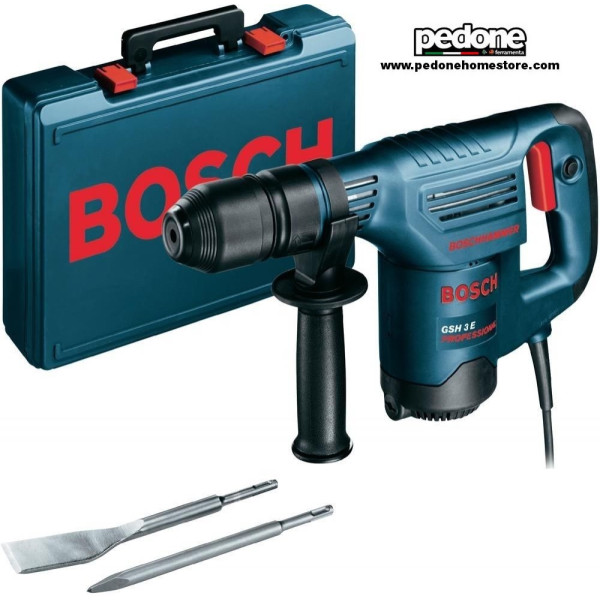 BOSCH GSH 3 E MARTELLO DEMOLITORE SCALPELLATORE SDS-PLUS PROFESSIONAL 650W 2,6J