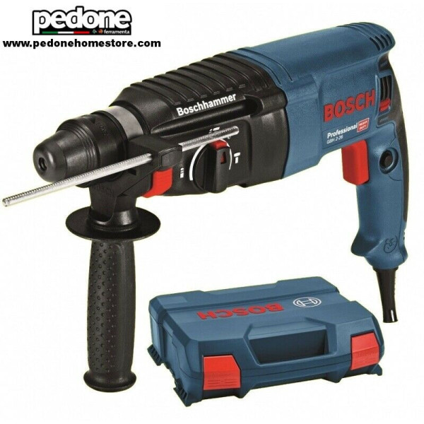 TRAPANO MARTELLO TASSELLATORE PERFORATORE BOSCH PROFESSIONALE GBH 2-26 SDS PLUS