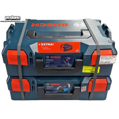 BOSCH Kit elettroutensili Bosch (trapano) GSB 18V-28 + (smerigliatrice) GWS 18V-10C - 0615990K93