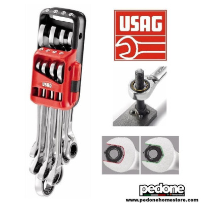 USAG 285 KA/DS8 SERIE 8 CHIAVI COMBINATE A CRICCHETTO ANELLO TENUTA FISSA STELLA