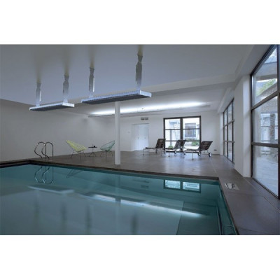 Riscaldatore Elettrico Infrarossi a Soffitto Parete Master Dark 24