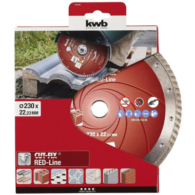 Disco Diamantato Taglio Diamante D.230 KWB Cut-Fix Red-LINE 7978-40