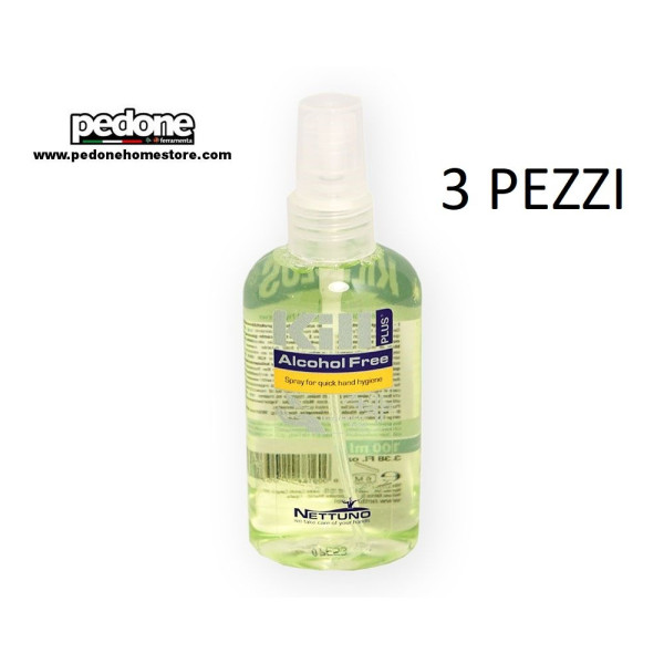 Kill Plus Igienizzante Senza Risciacquo 300ML 3 Pezzi Nettuno