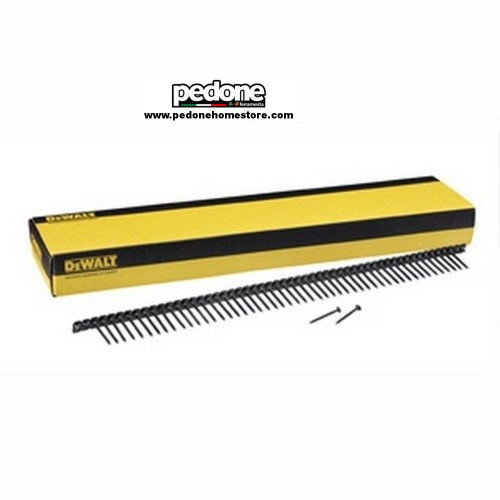 Viti nastrate per avvitatore da cartongesso confezione 1000 pz DeWalt 3,5x2,5