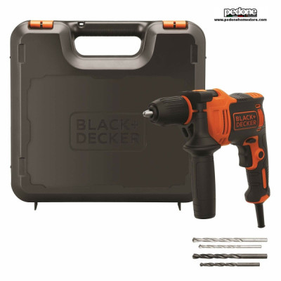 Black & Decker Trapano percussione 2 velocità 710 W + valigetta BEH710KQS