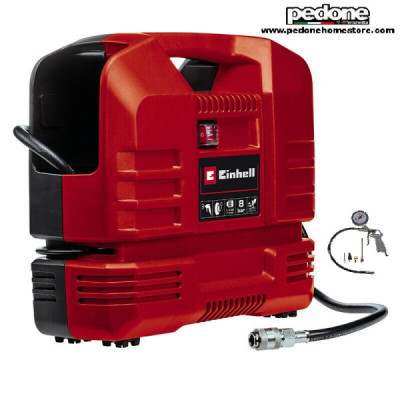 Einhell Compressore Portatile a Valigetta a Presa Diretta TC-AC 190 OF SET con accessori