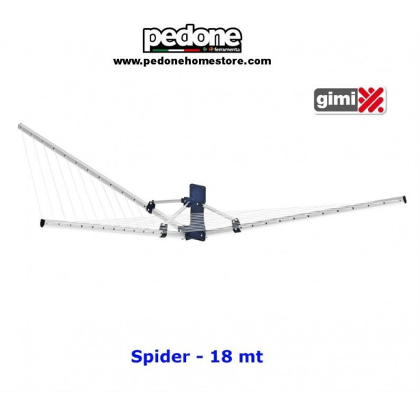STENDIBIANCHERIA GARDEN SPIDER A PARETE GIMI PER ESTERNO O INTERNO