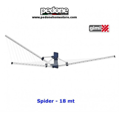 STENDIBIANCHERIA GARDEN SPIDER A PARETE GIMI PER ESTERNO O INTERNO