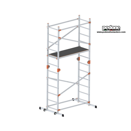 TRABATTELLO IN ALLUMINIO MULTIUSO FAST&LOCK 200 ALTEZZA MAX 4,00 MT