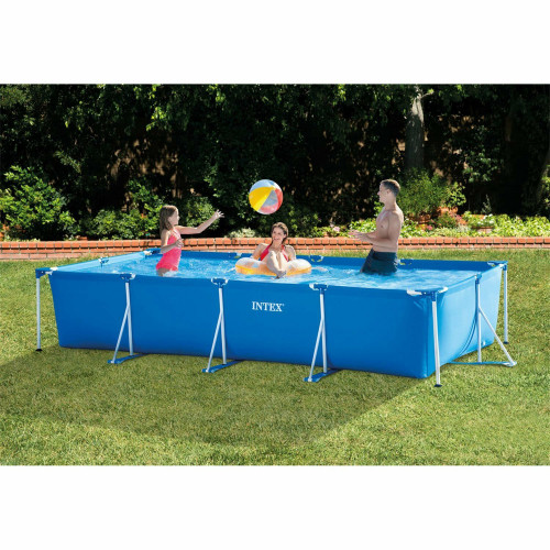 PISCINA INTEX RETTANGOLARE 450X220X84 FRAME DA ESTERNO SENZA POMPA