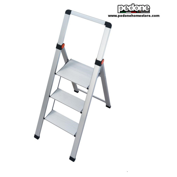 Sgabello Pieghevole Alluminio Gierre SlimStep 3 Gradini BS300