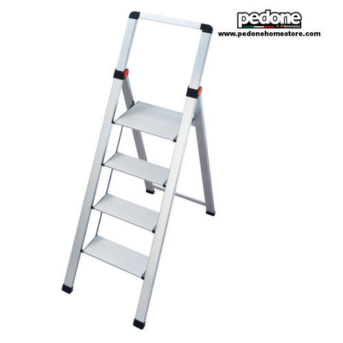 Sgabello Pieghevole Alluminio Gierre SlimStep 3 Gradini BS300