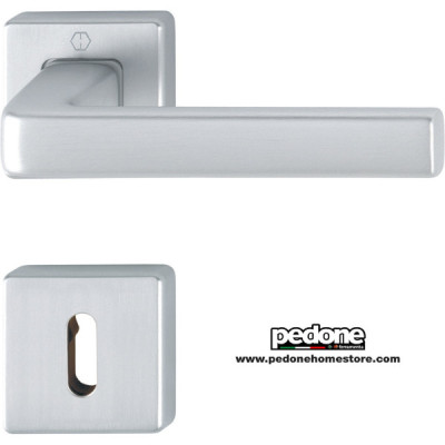 Maniglia Per Porte Dublin Hoppe Cromo Sat
