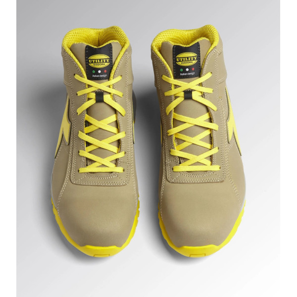 Scarpa Antinfortunistica Diadora Glove mds Mid s3 hro src Beige