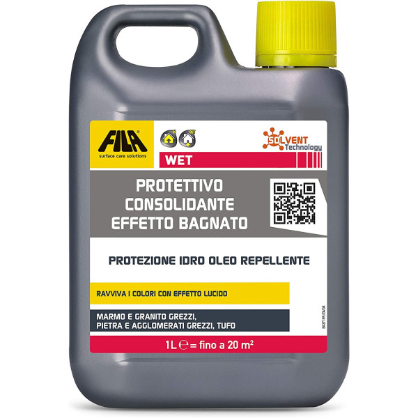 Idrorepellente Per Marmo Fila Wet Pietre Protettivo EFFETTO BAGNATO Filawet 1LT