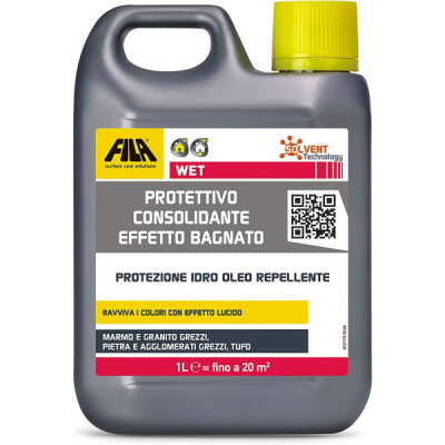 Idrorepellente Per Marmo Fila Wet Pietre Protettivo EFFETTO BAGNATO Filawet 1LT