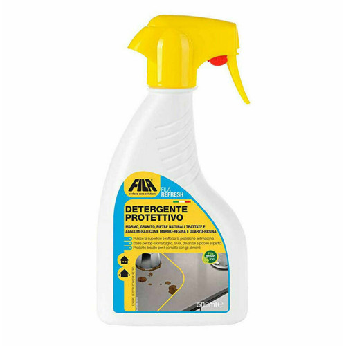 FILA REFRESH Detergente protettivo spray per marmo, granito e pietre naturali trattate