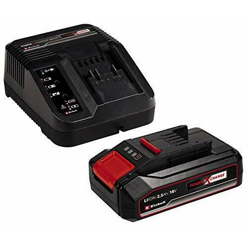 KIT POWER-X-CHANGE 18V BATTERIA 2,5Ah + CARICABATTERIE EINHELL