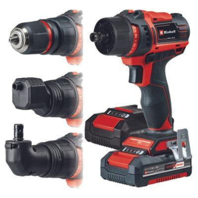 EINHELL  TRAPANO AVVITATORE A BATTERIA TE-CD 18/45 3X-LI + 22 2X2,0 AH
