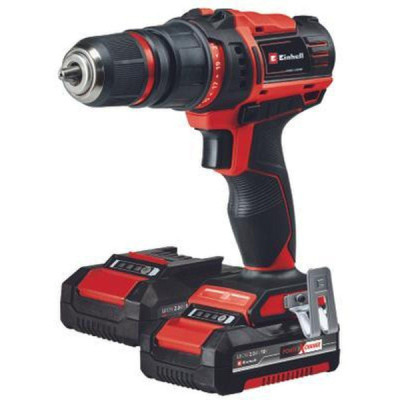 EINHELL  TRAPANO AVVITATORE A BATTERIA TE-CD 18/45 3X-LI + 22 2X2,0 AH