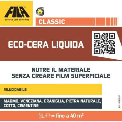 Fila Classic Cera Liquida Da 1 Litro Cera Per Pavimenti In Cotto Pietre Marmo