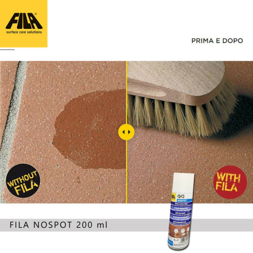 Fila Nospot No Spot 200Ml Smacchiatore Spray Per Cotto Clinker E Pietra Naturale