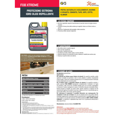 Fila Filafob Xtreme Idro Oleo Repellente Per La Protezione Di Macchie Comuni LT.1