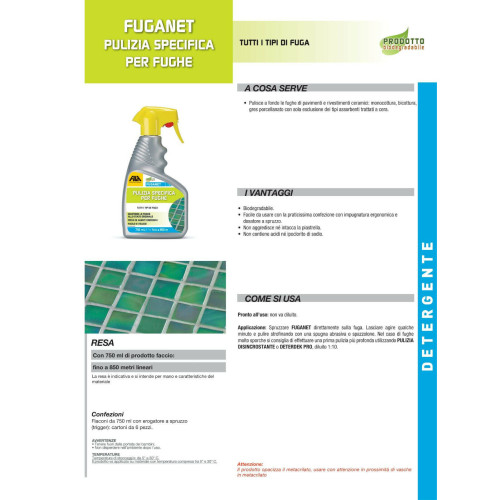 Fuganet Detergente Fila ml.500