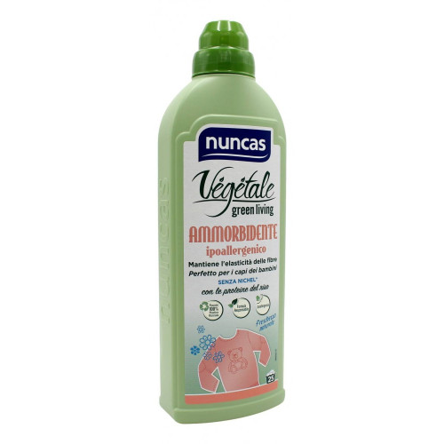 NUNCAS Ammorbidente vegetale ecologico ipoallergenico bucato 750 ML