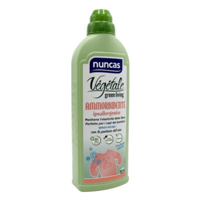 NUNCAS Ammorbidente vegetale ecologico ipoallergenico bucato 750 ML