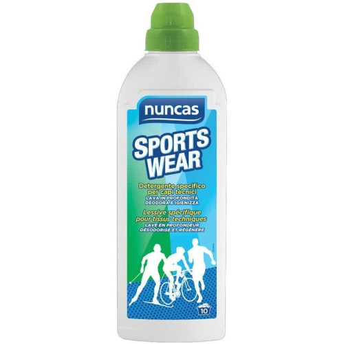 NUNCAS Detersivo bucato Sportswear per capi sportivi 750 ML