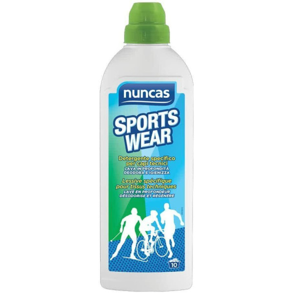NUNCAS Detersivo bucato Sportswear per capi sportivi 750 ML