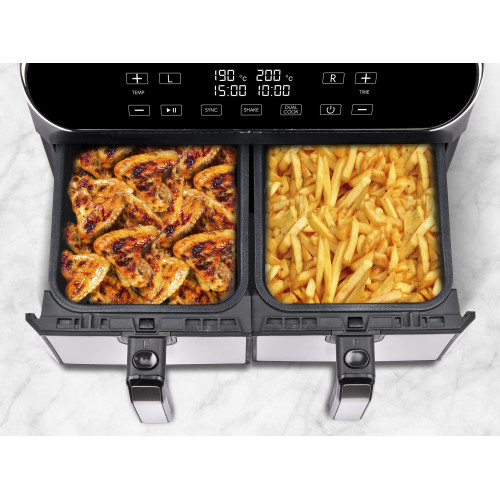 Friggitrice ad Aria Ferrari G10150 a Doppia 2X4 Litri 1700W