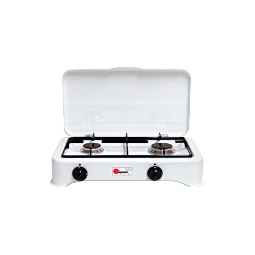 Fornello Parker 2 Fuochi GPL Smaltato Bianco PFO26BGP uso Esterno