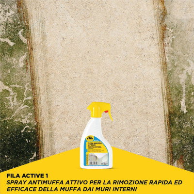 Spray Antimuffa Fila Active 1 500ml Antimuffa Spray Rimuove Rapidamente la muffa