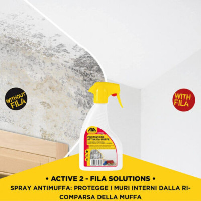 Fila Active2 Spray Antimuffa Protettivo A Base Acqua Sanificante 500ml