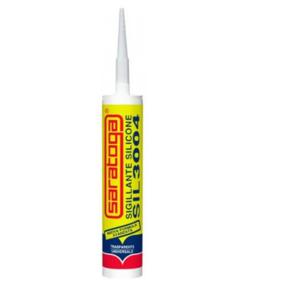 SILICONE TRASPARENTE SARATOGA