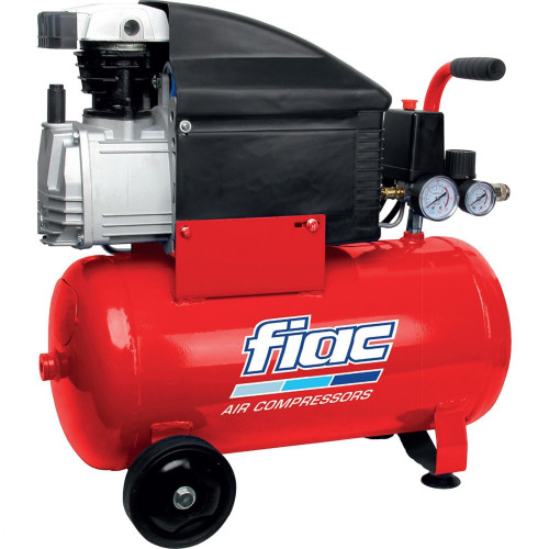 FIAC Stratos 24 compressore carrellato elettrico serbatoio 24 lt aria compressa