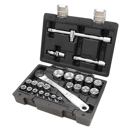 BETA SET CHIAVI A BUSSOLA 25PZ. ATTACCO 1/2" IN CASSETTA mod. 923E/C25