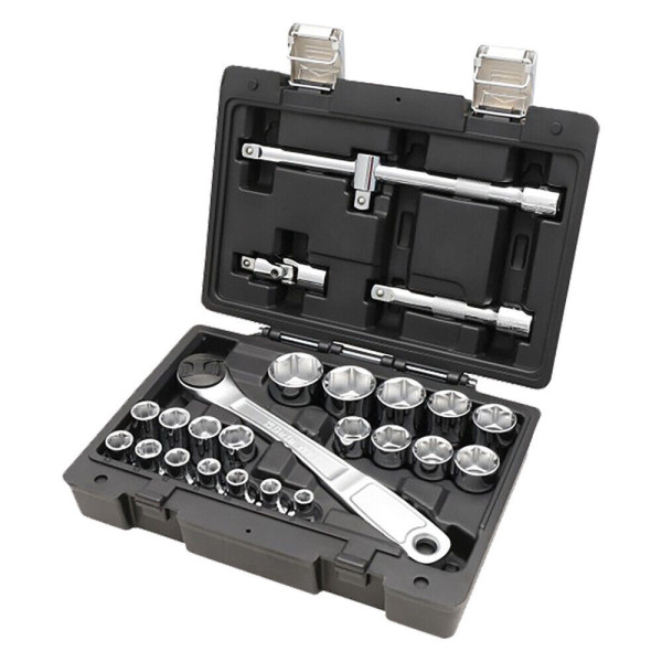 BETA SET CHIAVI A BUSSOLA 25PZ. ATTACCO 1/2" IN CASSETTA mod. 923E/C25